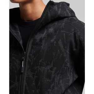 High Quality Heavyweight Vintage Acid Wash Zip Hoodie 100% Cotton French Terry CustomMen's Streetwear Solid Custom - Product Image 1