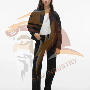 Customized High Quality Women Stain <b>Jacket</b> Custom Women <b>Ladies</b> Bomber Satin <b>Jacket</b> With OEM and ODM Services - Product Image 5