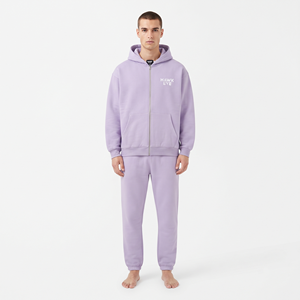 Survêtements de jogging pour hommes sur mesure de qualité supérieure, grandes tailles, avec sweat à capuche entièrement zippé - Product Image 5