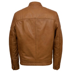 Chaqueta de cuero para hombre, moda - Product Image 3