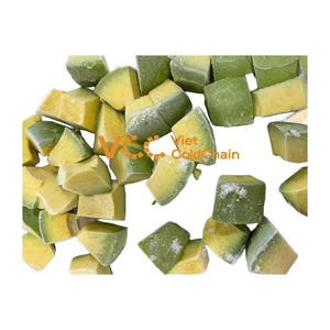 Cubes d'avocat surgelés IQF de qualité supérieure 15x15mm, emballage en vrac, 100 % purs, pour les marchés de la transformation alimentaire commerciale - Product Image 3