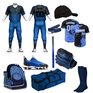 Tenue de baseball confortable et prête pour le jeu, kit personnalisé avec logo imprimé, kit d'entraînement d'élite, kit sportif essentiel, kit de baseball - Product Image 1