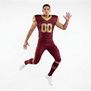 Customized Club American Football Uniform Thermal Regulation Tech% Polyester <b>Material</b> for Men Women Children - Product Image 5