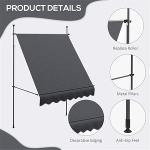 Patio Awning for Outdoor Comfort and Sun Protection - Product Image 3