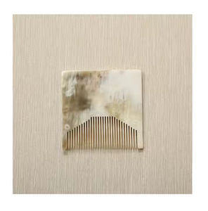 Peigne en corne de buffle tendance pour massage du cuir chevelu, design classique artisanal, à prix incroyable - Product Image 6