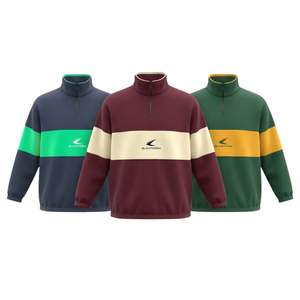 Nouvelle conception 2025 – Veste polaire respirante pour homme, haute qualité, personnalisable, pour l'hiver et l'extérieur, col montant, service OEM - Product Image 3