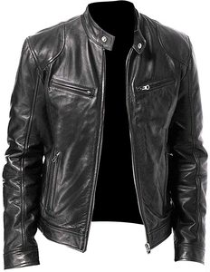 Custom Design Manufacturing wholesale price OEM Service <b>Men</b> <b>Leather</b> <b>Jacket</b> top Quality Fashion Hot Selling <b>Men</b> <b>Leather</b> <b>Jacket</b> - Product Image 5