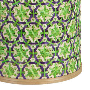 2025 Meilleure vente panier de rangement en bambou écologique en osier tissé à la main pour cuisine blanchisserie conception multifonction naturel/vert - Product Image 3