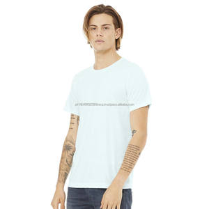 Camisetas de Hombre de Manga Corta, Lisas, Casuales, Cuello Redondo, Básicas, Suaves, Frescas, Ajustadas y Elásticas - Product Image 2