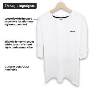 T-shirt unisexe de haute qualité avec impression personnalisée haute définition au dos, vêtements de sport pour hommes pour OEM/ODM avec logo pickle ball - Product Image 4