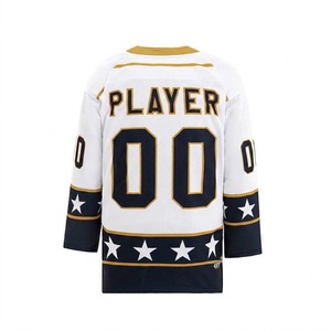 Oferta Especial: Conjunto de Jersey de Hockey sobre Hielo Sublimado del Equipo New York Blues - Product Image 2