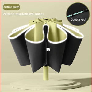Ombrello 12K Completamente Automatico Rinforzato a Doppio Uso per Uomini e Donne, Protezione Anti-UV - Product Image 2
