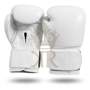 Gants de boxe professionnels en cuir pour l'entraînement, avec logo personnalisé, pour les arts martiaux - Product Image 1