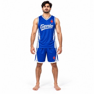 Uniforme de baloncesto profesional, conjunto de pantalones cortos personalizados, ropa deportiva transpirable de secado rápido para entrenamiento de equipo y juegos - Product Image 1