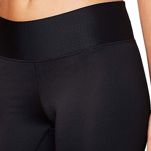 Shorts Deportivos de Cintura Alta para Mujer, Negros, Tipo Biker, de Spandex y Poliéster, Tejidos, para Ejercicio, Gimnasio, Yoga - Product Image 6