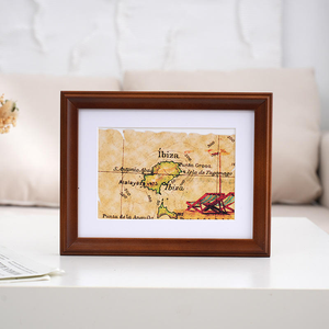 European Style Solid Wood Photo <b>Frame</b> Factory Wholesale, Custom Size Logo Wooden Picture <b>Frame</b> for <b>Wall</b> Table Home Hotel Decor - Product Image 6