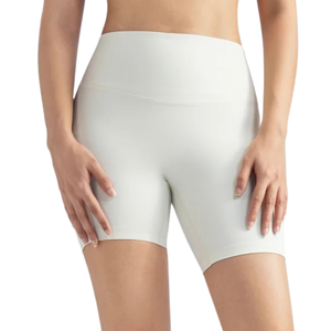 Shorts Deportivos Negros de Cintura Alta para Mujer, Logotipo Personalizado, Shorts de Compresión para Fitness, Yoga, Running, Ciclismo, Entrenamiento, Elásticos - Product Image 5