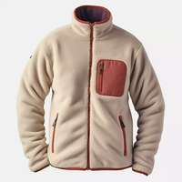 Vente en gros de vestes polaires, sweat-shirts et sweats à capuche unisexes à col montant, entièrement zippés, imperméables, à séchage rapide et respirants, longs