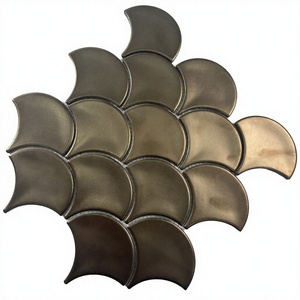 Borde Decorativo Gris Moderno para Paredes Interiores, Ideal para Vestíbulo, Dormitorio, Sala de Estar, Almacén, Piscina, Parque, Patio - Product Image 3