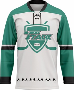 ชุดเล่นฮ็อกกี้น้ำแข็งใส่ได้ทั้งชายและหญิงชุดเล่นฮ็อกกี้น้ำแข็งพิมพ์ลายดีไซน์ซับลิเมชันใส่สบายทำจากโพลีเอสเตอร์/ ผ้าฝ้ายผสม - Product Image 1