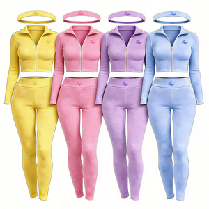 Conjunto de Ropa de Casa de 2 Piezas a Rayas para Mujer, Verano, Modal Acordonado, Camiseta de Manga Larga y Leggings Largos - Product Image 4