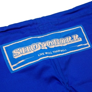 Kimono de Jiu-Jitsu Brasileño Shoyoroll Azul, 100% Algodón, Corte Regular, Unisex para Adultos, Uniforme de Judo, Ropa de Artes Marciales - Product Image 6