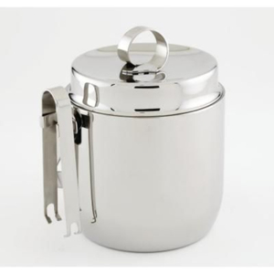 Seau à glace isotherme à double paroi en acier inoxydable avec couvercle, seau à champagne et à vin portable pour les fournitures de bar et d'hôtel - Product Image 3