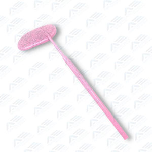 Herramientas de Belleza, Espejo de Pestañas en Forma de Corazón, Espejo de Acero Inoxidable con Mango Largo para Verificar Pestañas Postizas, Herramientas de Maquillaje para Injerto de Pestañas - Product Image 2