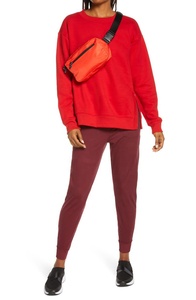 High Quality <b>Women's</b> Luxury Fashion Sweatshirts Casual Outdoor Winter Crewneck with Zipper and Side Slits Streetwear Style - Product Image 6