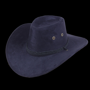 Custom <b>Western</b> Cowboy Fashion <b>Hats</b> New Image Style for Daily Use Men's Outdoor Genuine Leather Custom Logo - Product Image 2