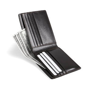 Cartera de Alta Calidad al por Mayor, Delgada, con Bloqueo RFID, para Hombre, de Cuero Genuino, con Logotipo Personalizado, Multifuncional, de Lujo, para Tarjetas - Product Image 2