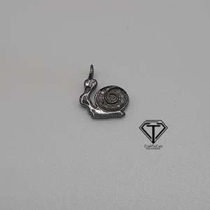 Colgante de Diamante con Corte Asscher Certificado por IGI, Diseño de Caracol, Estilo Religioso, Componente de Joyería - Product Image 2