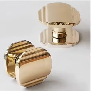 Cabinet Style Metal Door Knobs Strong Door Handle Interior Exterior Hardware Decorative Fitting - Product Image 5