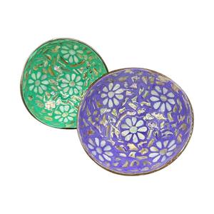 ชามมะพร้าวงานหัตถกรรมใช้ซ้ำได้ดีไซน์เปลือกหอยเป็นเอกลักษณ์ - Product Image 1