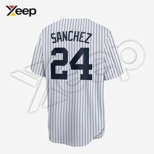 XEEP Personaliza Camisetas de Béisbol de Poliéster de Alta Calidad XC-BBU-13 para Hombre, Manga Corta, Transpirables, Ajuste Atlético, OEM - Product Image 2