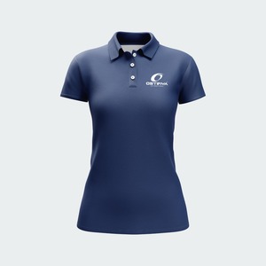 Polo de Mujer de Tejido de Punto con Diseño de Última Moda, Logotipo Personalizado, Alta Calidad, Transpirable, 100% Algodón, Ropa Casual, Detección de Agujas - Product Image 1