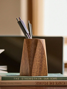 Organizador de Escritorio de Madera de Primera Clase para Bolígrafos, Lápices y Accesorios de Colores, la Mejor Calidad en India - Product Image 2