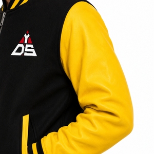Custom Men Varsity <b>Jacket</b> Contrast Modern Casual Streetwear Style Comfortable Everyday Wear Quality Outerwear Fashion <b>Jacket</b> - Product Image 5