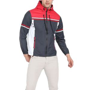 Chaqueta Cortavientos Impermeable con Capucha de Alta Calidad al por Mayor, Personalizable para Hombre - Product Image 4