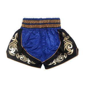 Shorts de boxe Muay Thai personnalisés avec logo, shorts d'entraînement en satin, légers, style thaïlandais, vêtements d'arts martiaux - Product Image 2