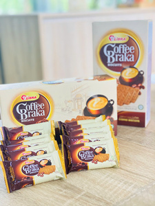 Trending Salty <b>Rolling</b> Braka Coffee Essence Cream Flavor Crisp Biscuit 150g Libra Vietnam B2B Wholesale ODM OEM Vietnam Factory - Product Image 3