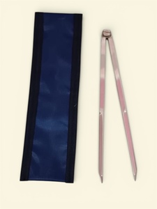 Single-Hand Use Solid Brass <b>Lacquerware</b> Divider Cover | Portable Vintage Navigation Chart Divider for Engineers Artists Drawing - Product Image 5