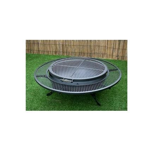 Superior iron <b>bbq</b> grill with adjustable height and vintage craftsmanship for unforgettable grilling moments - Product Image 3