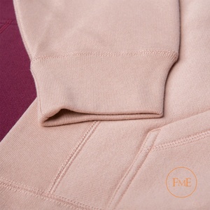 Sweat à capuche pull Vintage de haute qualité pour hommes Logo personnalisé broderie optimale Zip hiver sweat à col rond pour polaire - Product Image 5
