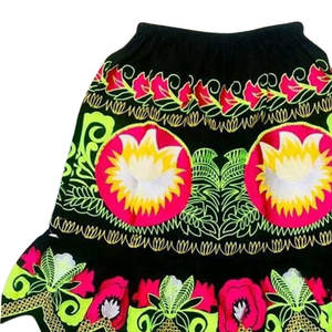 Jupe personnalisée grande taille respirante avec broderie, nouveau motif floral imprimé des îles du Pacifique, hawaïen, polynésien, micronésien - Product Image 2