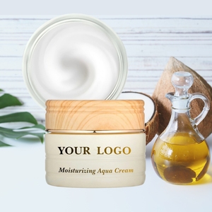 Crème hydratante Aqua professionnelle pour salon, marque privée, soin apaisant hydratant anti-rides pour peaux matures, OEM ODM - Product Image 2