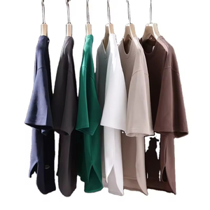 T-shirt décontracté d'été à manches régulières en tissu non tissé pour homme, 100% coton, respirant, léger, pour un usage quotidien - Product Image 1