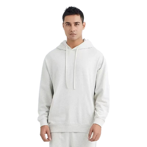 Sudadera de Felpa Premium para Hombre, 400G, Algodón y Spandex |   Suéter de Invierno de Corte Holgado y Regular, Tejido Grueso |   Transpirable, de secado rápido, sólido - Product Image 1