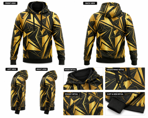 Sudadera con Capucha Unisex Sublimada, Sudadera de Poliéster con Estampado Personalizado, Cuello Redondo y Bolsillo Tipo Canguro - Product Image 5
