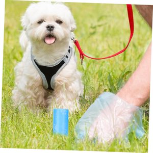 Sacs à déjections canines extra larges, distributeur de sacs à crottes pour chiens, sacs de nettoyage pour chiens - Product Image 6